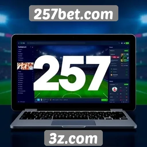 Avaliação das funcionalidades do site 257bet